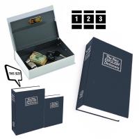 Két mini ngụy trang bí mật size lớn, màu xanh, khóa mã số