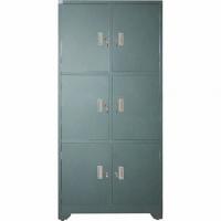 Tủ sắt 6 cánh đựng tài liệu TU09K6B - 1000x450x1900 - Bạc, Xanh - thép