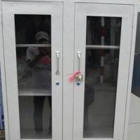 Tủ hồ sơ văn phòng sơn dầu - Cao: 1m80 Rộng: 90cm Sâu: 45cm - ghi xám - sắt tinh chế văn phòng.