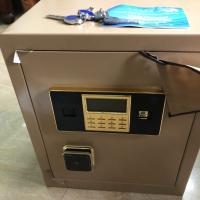 KÉT SẮT MINI KHÓA VÂN TAY ĐIỆN TỬ 4C- KMM01