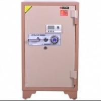 Két sắt chống cháy LEEKO KCC200 2 khóa vân tay và đổi mã