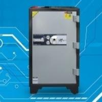 Két sắt chống cháy LEEKO KCC200 vân tay 2 khóa chìa